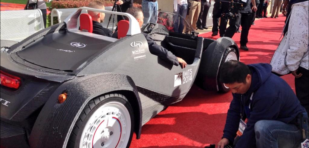 Strati 3d Printed Car