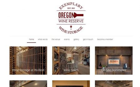 Rudtek Oregon Wine Reserve Website